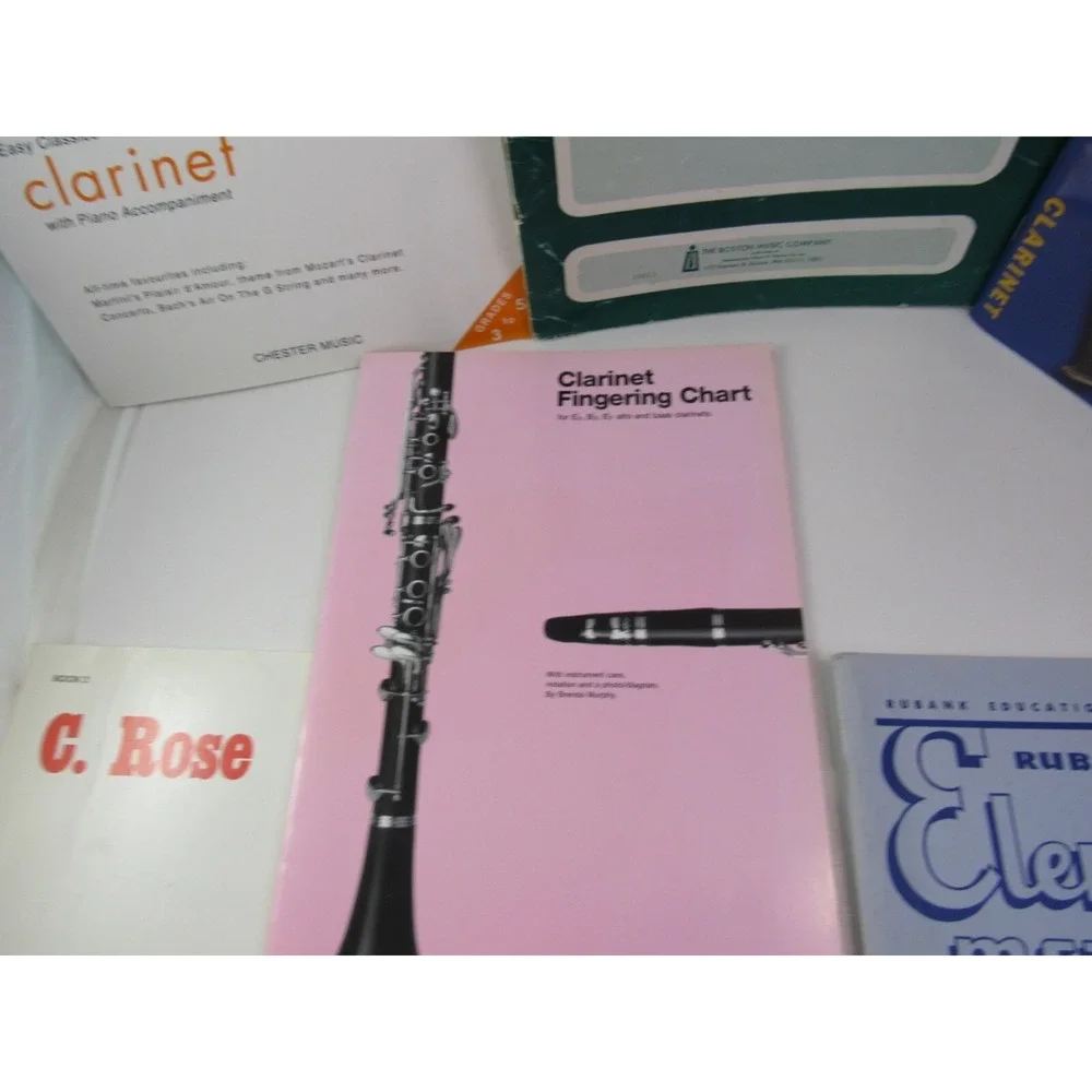 TUNES YOU'VE ALWAYS WANTED TO PLAY CLARINET & OTHER CLARINET BOOKLETS LOT‎